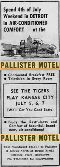 Pallister Motel - 1957 AD